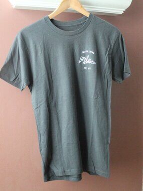 Local Motion Hawaii Men T Shirt Trees a Crowd Palm Tree Surf Graphic Aloha sz S
